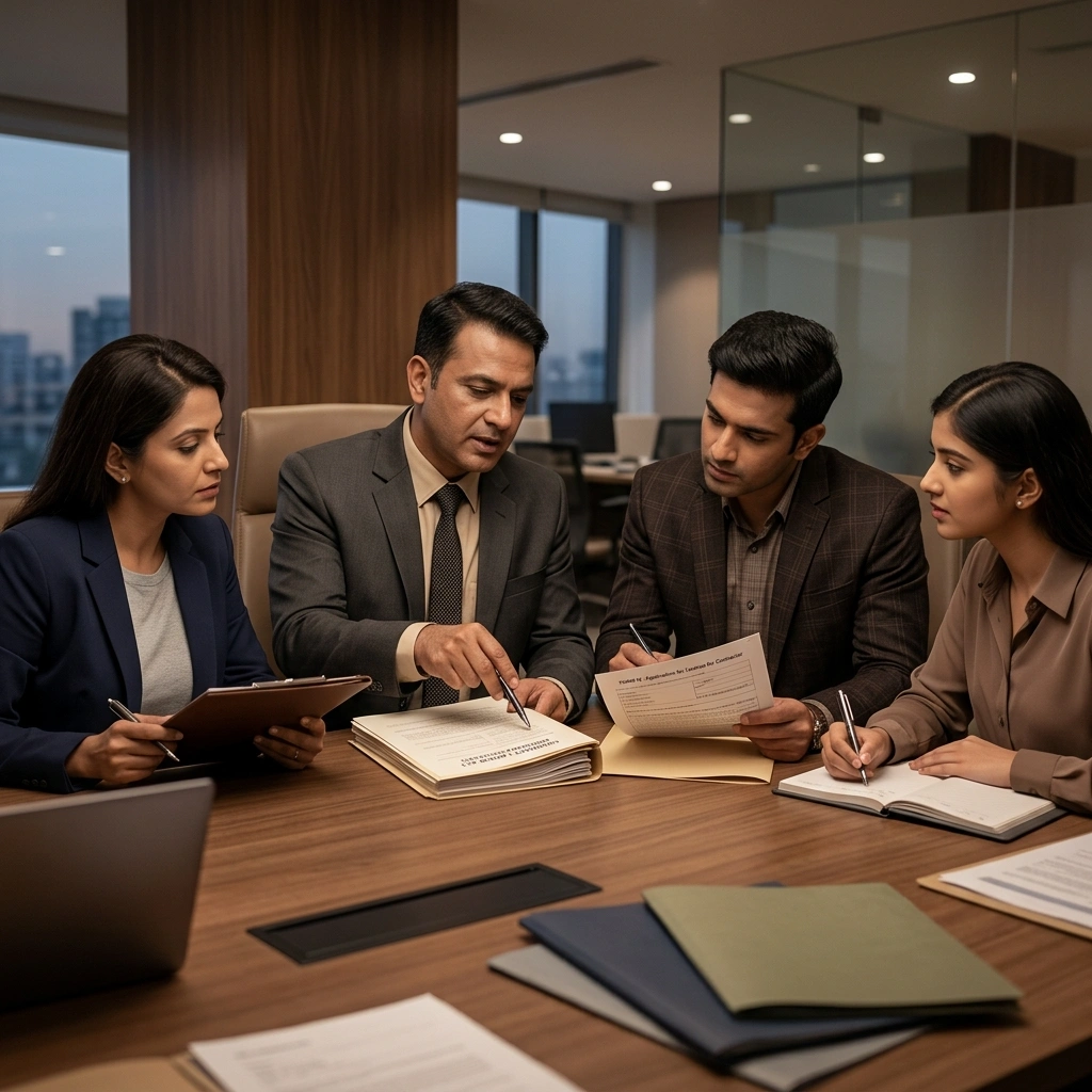 contract labour license process India